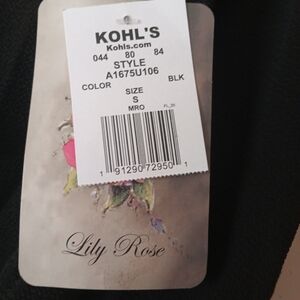 Lily Rose Black Dress